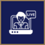 12 live interactive virtual sessions 