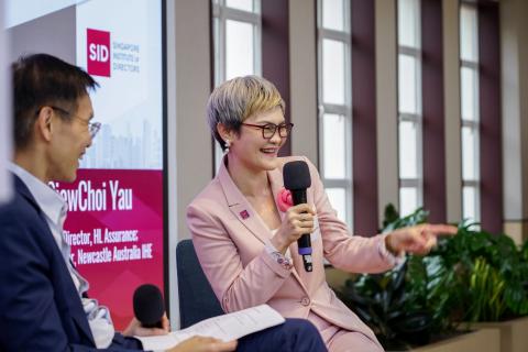 Siew Choi Yau sharing her experience