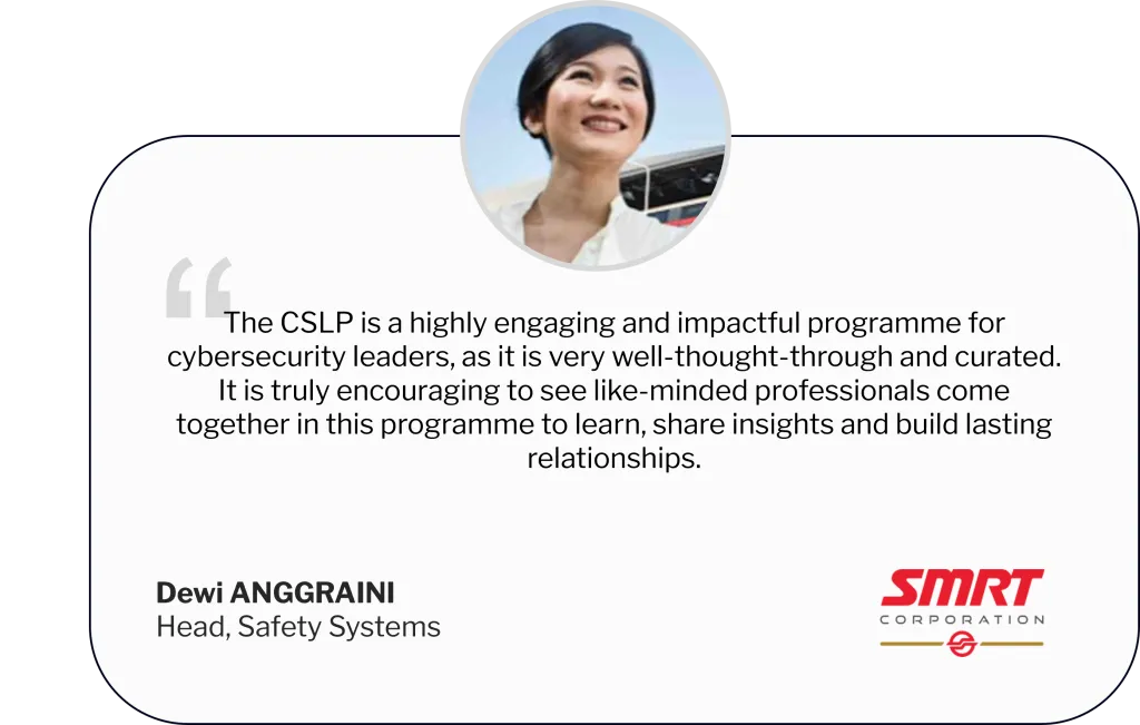 Testimonial_CSLP_Dewi Anggraini_SMRT Testimonial_CSLP_Dewi Anggraini_SMRT