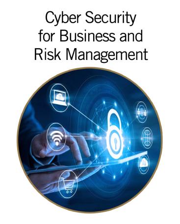 Cyber Security for Business and Risk Management Programme