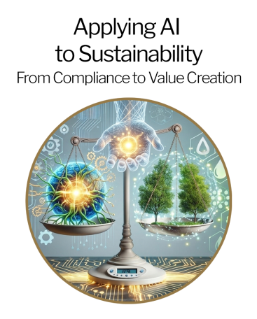 Applying AI to Sustainability: From Compliance to Value Creation